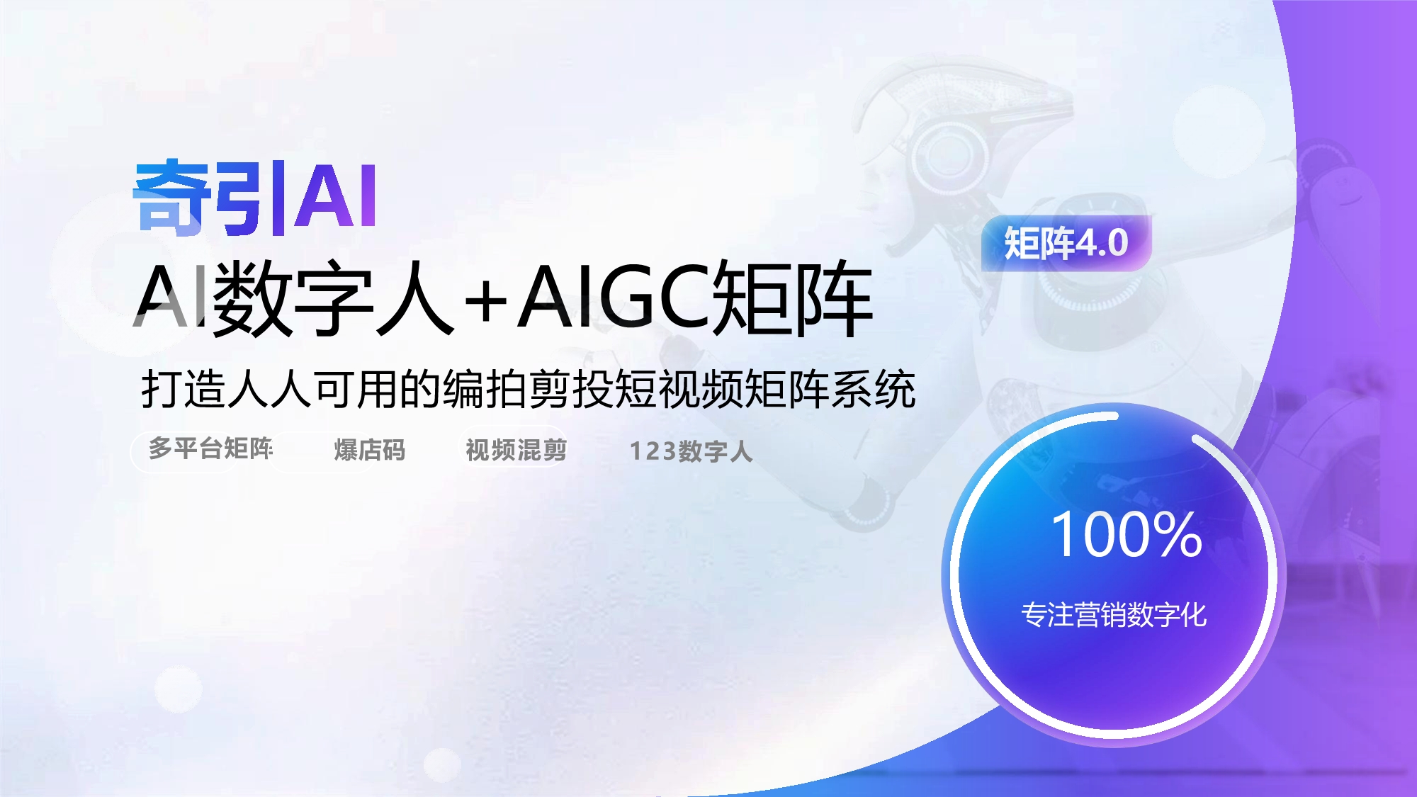 抖音矩阵系统|AI123数字人|UGC短视频抖音爆店码--支持无限开SAAS代理贴牌